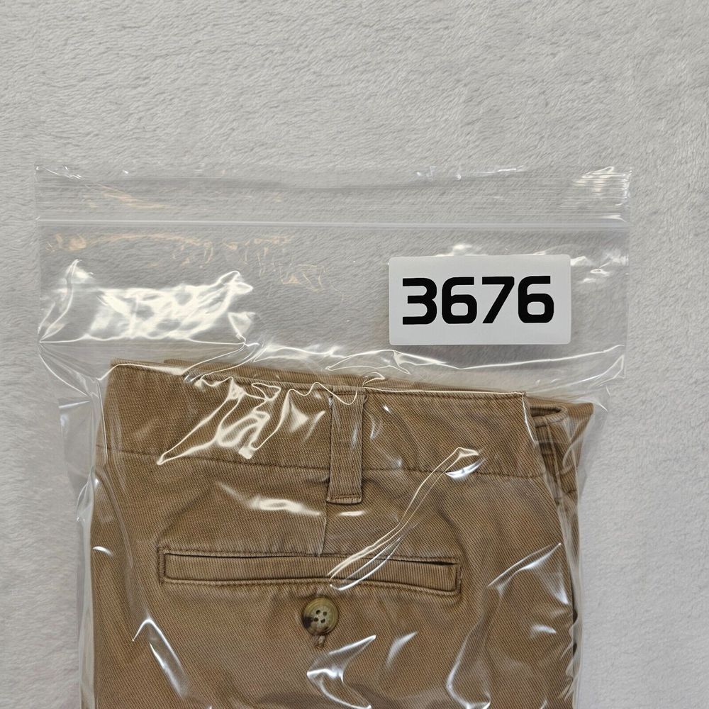Lauren Ralph Lauren Pants Womens 6 Ankle Zip Leg Low Rise Slash Pockets Tan EUC - Picture 11 of 11